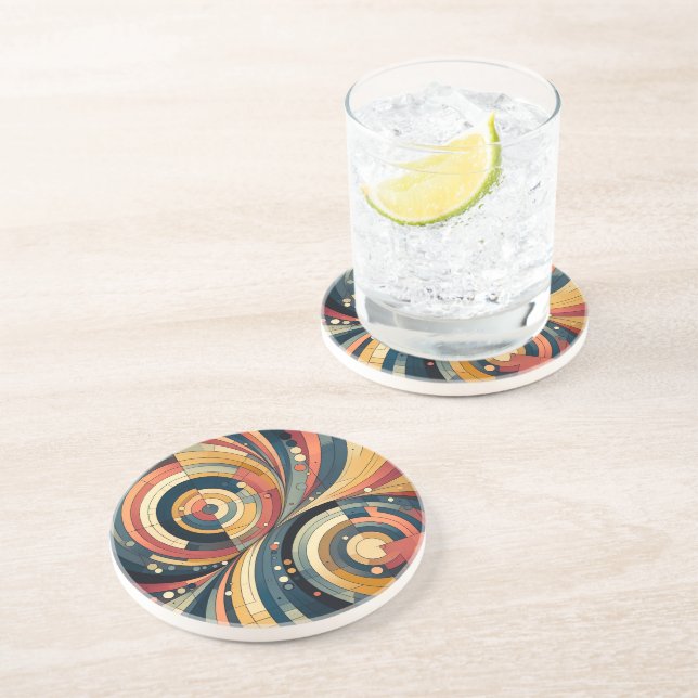 Duality - Bauhaus - Sandstone-Untersetzer Getränkeuntersetzer (Seite)