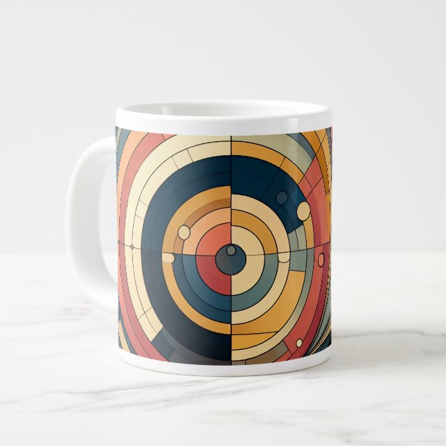 Duality Bauhaus Style Spezielle Tasse (Vorderseite Links)