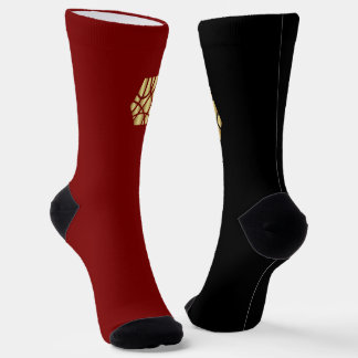 Duality Socks – Red & Black Socken