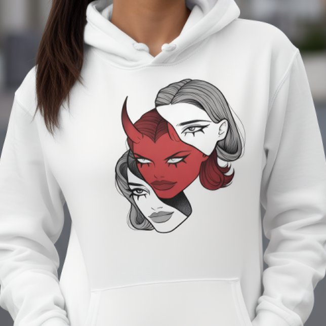 Duality Woman Hoodie (Von Creator hochgeladen)