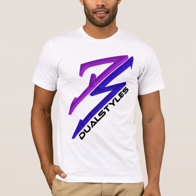 Dualstyles T - Shirt (weiß) (Vorderseite)
