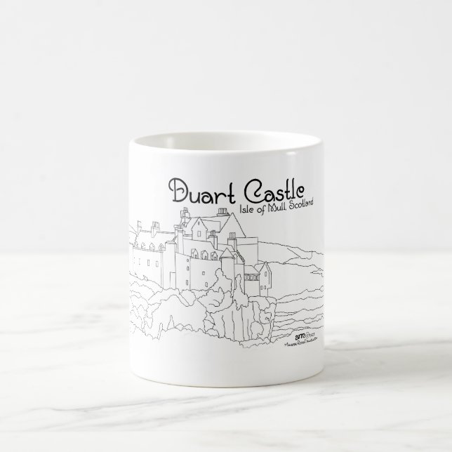 Duart Castle Isle of Mull Scotland Kaffeetasse (Mittel)