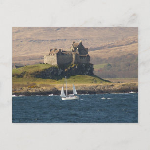 Duart Castle Scotland Postkarte