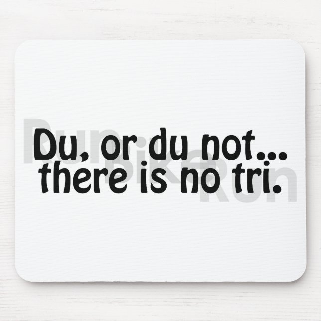 Duathlon Mousepad (Vorne)