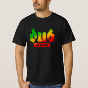 Dub Attack Rasta Colors Reggae T - Shirt