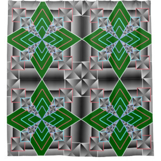 Dub-Dub-Dub Farbvoller 3D-Duschvorhang - Lebhaft Duschvorhang