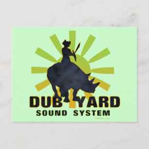 Dub Yard Sound System Postkarte
