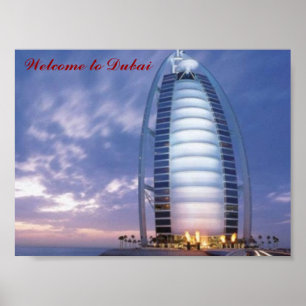 Dubai, Arabische Emirate Poster