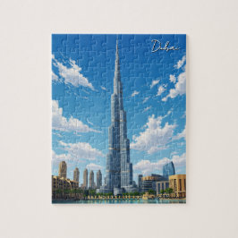 Dubai Burj Al Arab UAE Travel Puzzle