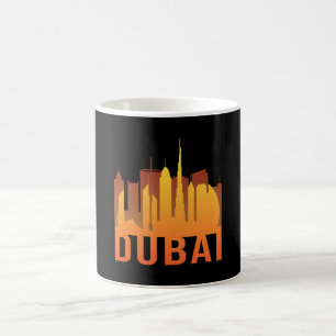Dubai City Cityscape Skyline Funny Geschenk Idee Kaffeetasse