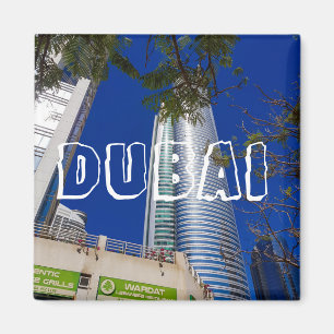 Dubai City Skycraper Landschaftsarchitektur Magnet
