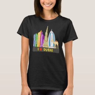 Dubai City UAE Souvenir für Männer - Frauen 8 T-Shirt