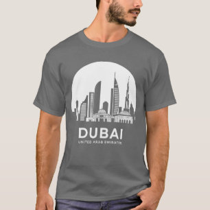 Dubai City Vereinigte Arabische Emirate Geschenk T-Shirt