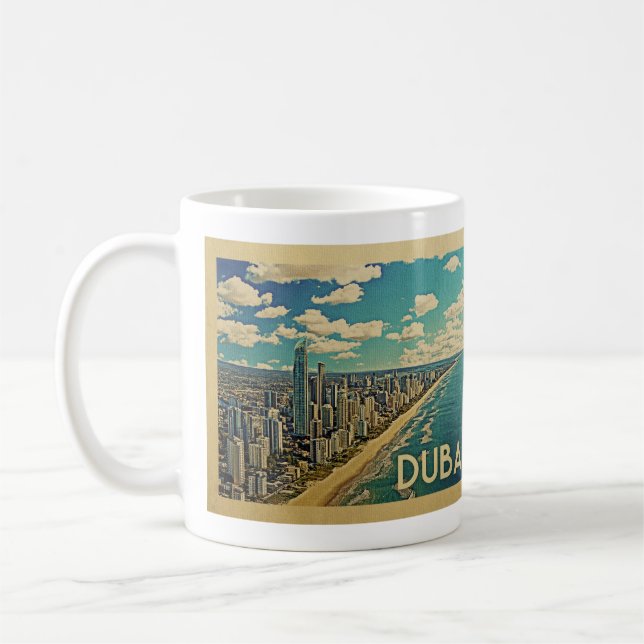 Dubai Coast Vintage Kaffeetasse (Links)