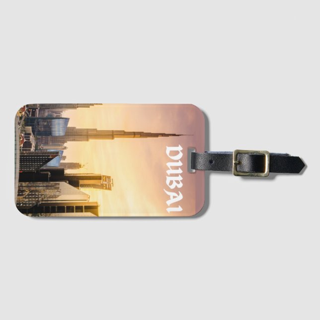 Dubai Gepäckanhänger (Vorderseite (Horizontal))