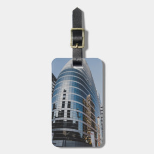 Dubai Glashochhaus Gepäckanhänger