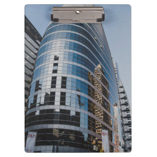 Dubai Glashochhaus Klemmbrett