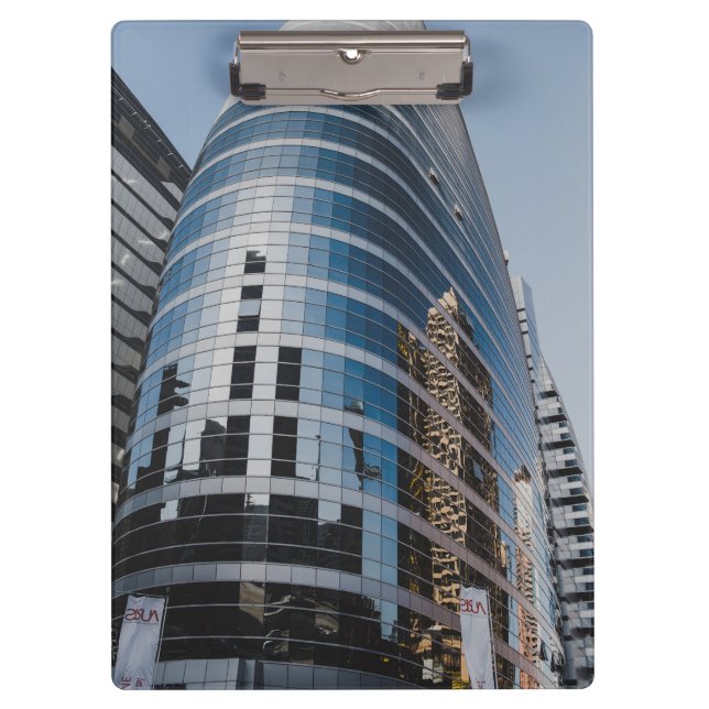 Dubai Glashochhaus Klemmbrett (Vorderseite)