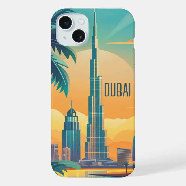 Dubai iPhone Hülle (Rückseite)