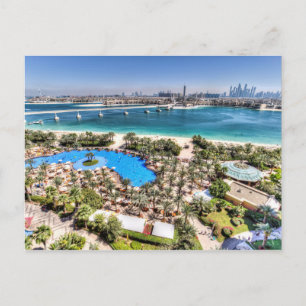 Dubai Luxury Holiday View Postkarte