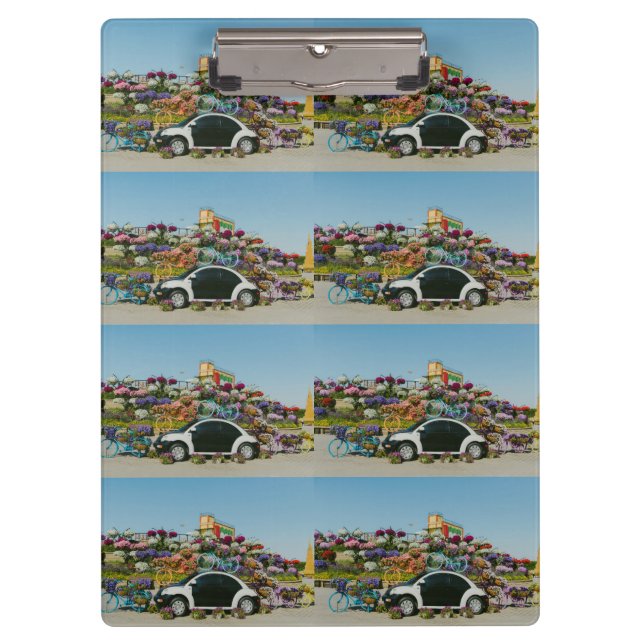 Dubai Miracle Garden Klemmbrett (Vorderseite)