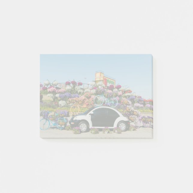 Dubai Miracle Garden Post-it Klebezettel (Vorderseite)