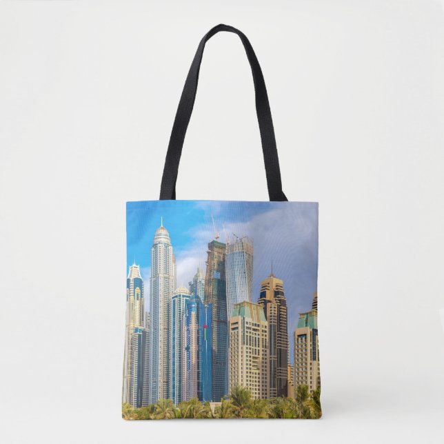Dubai moderne Wolkenkratzer Corniche (Vorderseite)