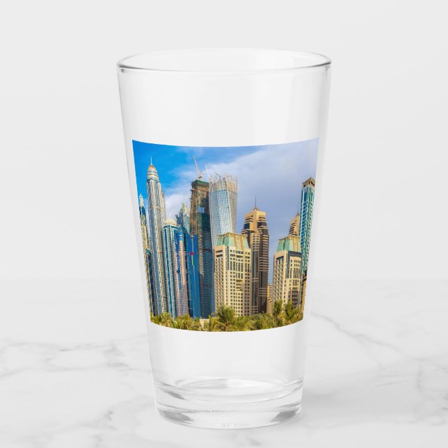 Dubai moderne Wolkenkratzer Corniche Glas (Vorderseite)