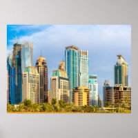 Dubai moderne Wolkenkratzer Corniche