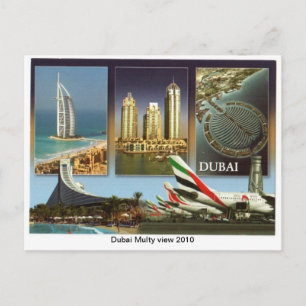 Dubai Multy View 2010 Postkarte