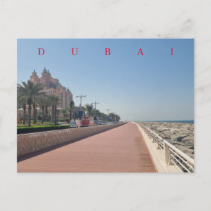 Dubai Palm Jumeirah Boardwalk - Ansichtskarte Postkarte