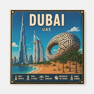 🧲 Dubai-Reiseerinnerung UAE 🏜️ Magnet