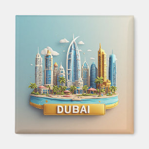 🧲 Dubai-Reiseerinnerungen, die für immer bleiben Magnet