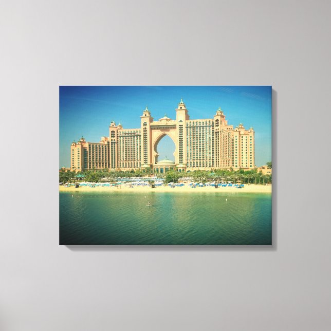 Dubai Resort View Leinwand (Vorderseite)