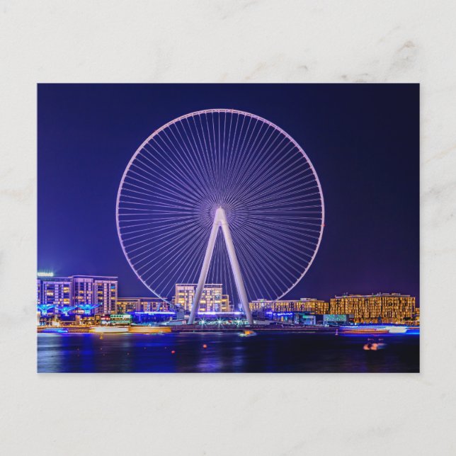 Dubai, Riesenrad Postkarte (Vorderseite)