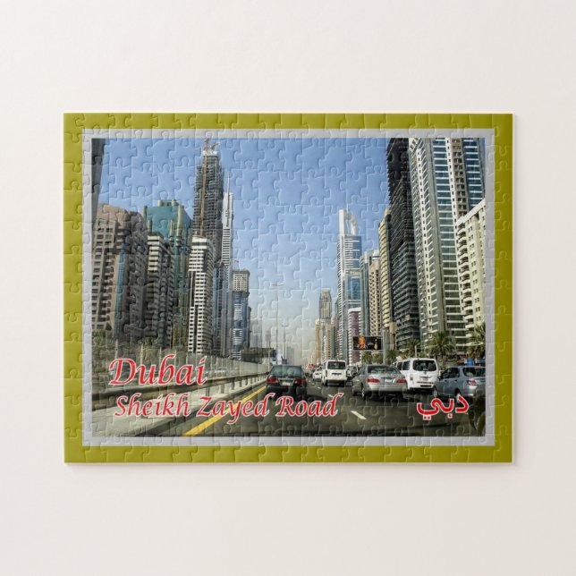 Dubai - Sheik Zayed Road - Puzzle (Horizontal)