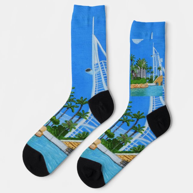 Dubai Socken  (Linkes Detail)