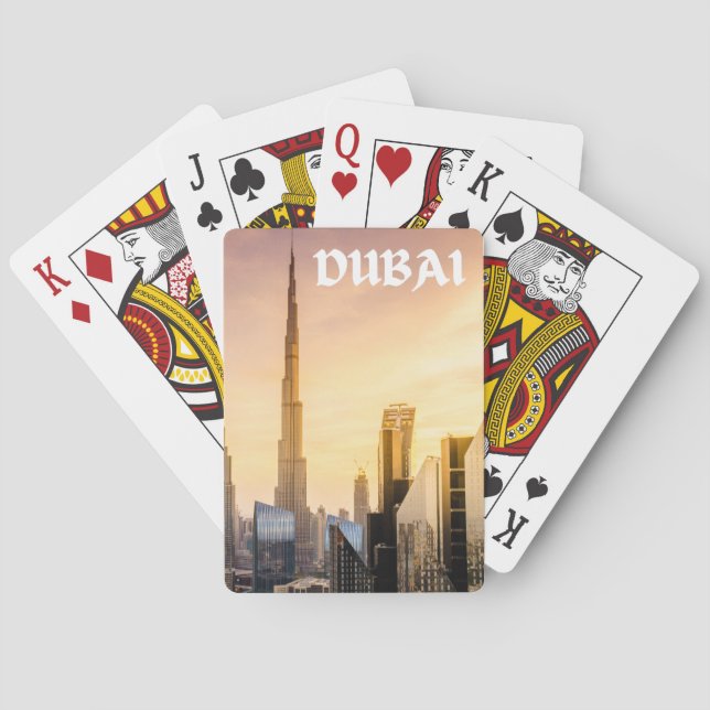 Dubai Spielkarten (Rückseite)
