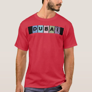 Dubai Stadt schönster Ort der Welt vintage T-Shirt