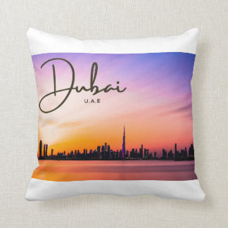 Dubai Sunset Pillow Kissen