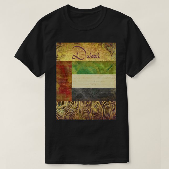 Dubai T - Shirt Souvenir (Design vorne)