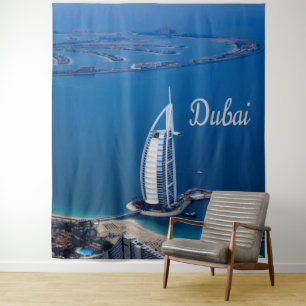 Dubai UAE Burj Al Arab Wandteppich