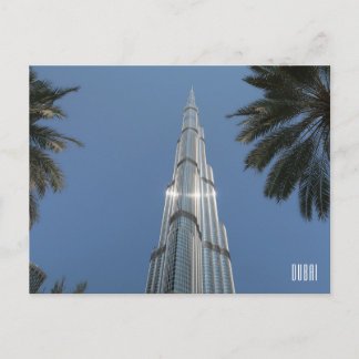 Dubai UAE Burj Khalifa Postkarte