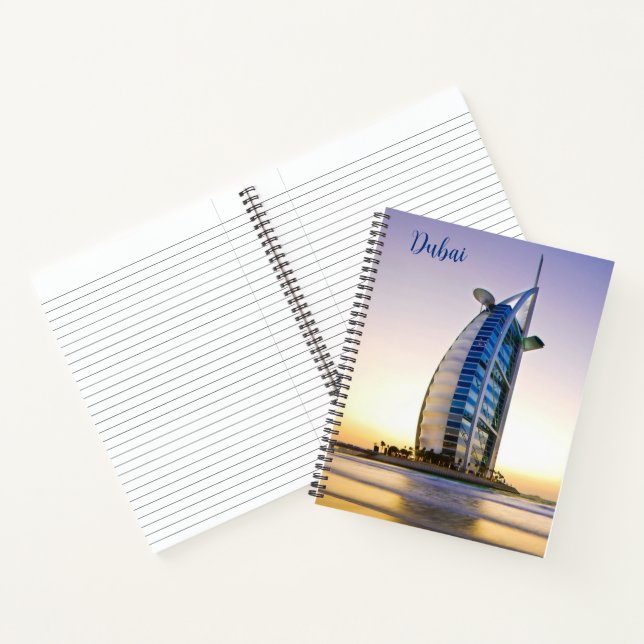 Dubai UAE Notebook School Business Notes Notizbuch (Innenseite)