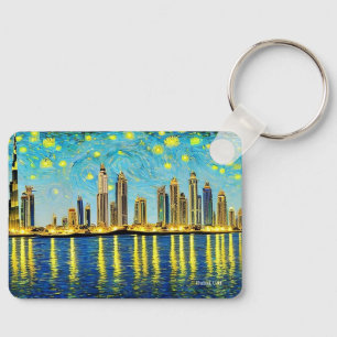Dubai, UAE on a key ring Schlüsselanhänger