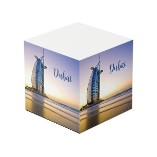 Dubai UAE Papierwürfel Notizpapier Würfel
