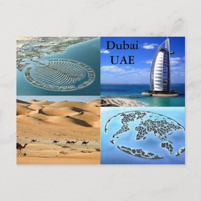 Dubai UAE Postcard Postkarte (Vorderseite)