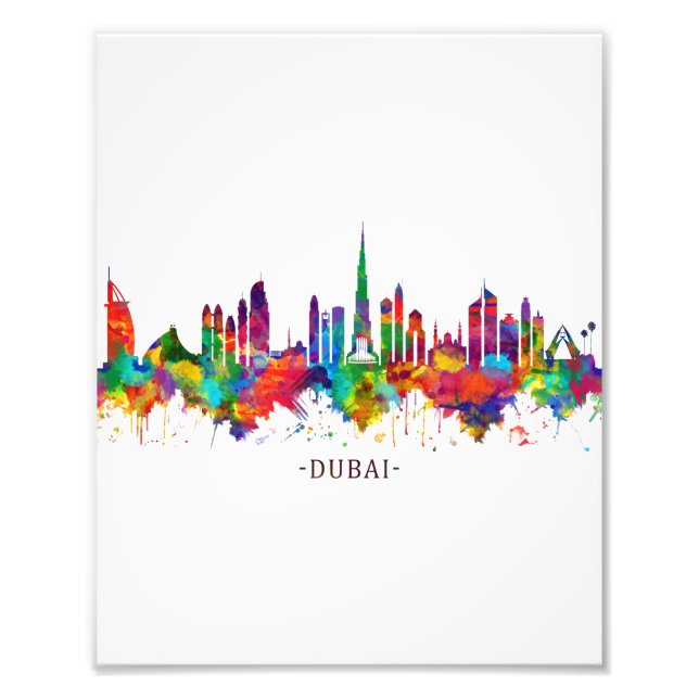 Dubai UAE Skyline Fotodruck (Vorne)