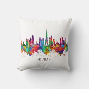 Dubai UAE Skyline Kissen