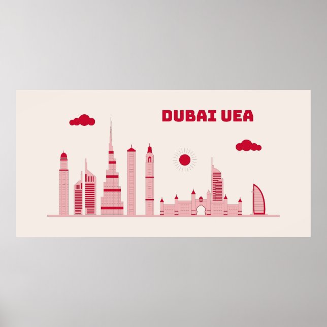 Dubai UEA Poster (Vorne)